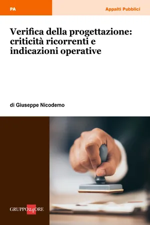 Verifica della progettazione: criticità ricorrenti e indicazioni operative