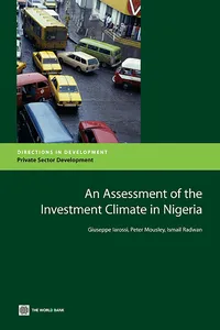 An Assessment of the Investment Climate in Nigeria_cover