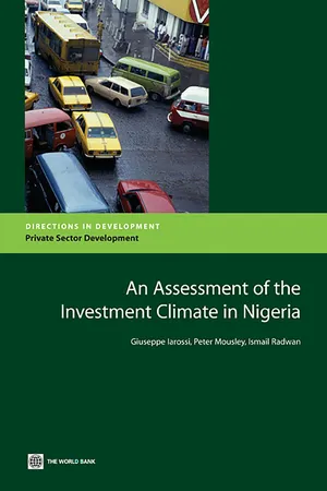 An Assessment of the Investment Climate in Nigeria