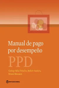 Manual de pago por desempeño