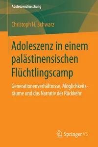 Adoleszenz in einem palästinensischen Flüchtlingscamp_cover