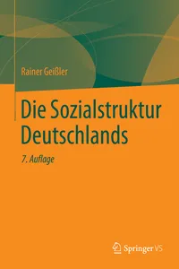 Die Sozialstruktur Deutschlands_cover