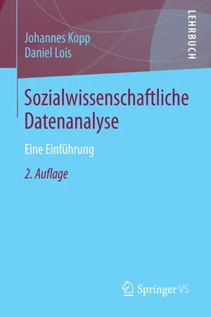 Sozialwissenschaftliche Datenanalyse