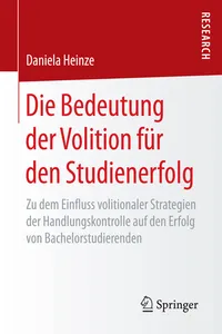 Die Bedeutung der Volition für den Studienerfolg_cover