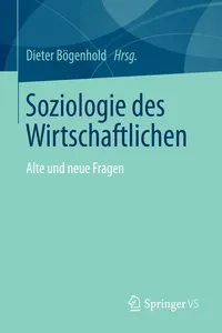Soziologie des Wirtschaftlichen_cover
