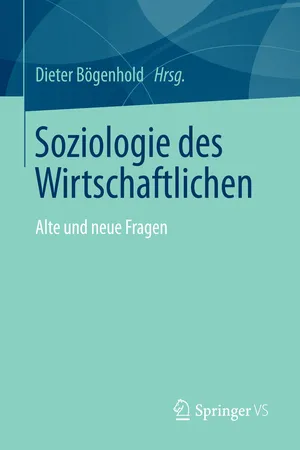Soziologie des Wirtschaftlichen