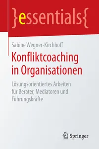 Konfliktcoaching in Organisationen_cover