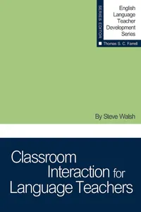 Classroom Interaction for Language Teachers_cover