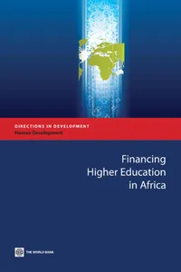 Financing Higher Education in Africa_cover