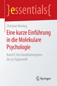 Eine kurze Einführung in die Molekulare Psychologie_cover