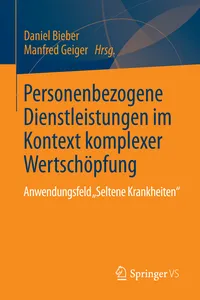 Personenbezogene Dienstleistungen im Kontext komplexer Wertschöpfung_cover
