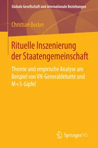 Rituelle Inszenierung der Staatengemeinschaft_cover