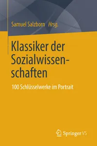 Klassiker der Sozialwissenschaften_cover