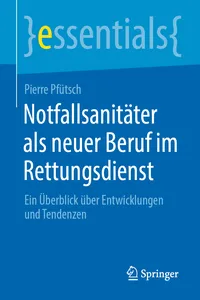 Notfallsanitäter als neuer Beruf im Rettungsdienst_cover