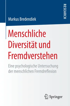 Menschliche Diversität und Fremdverstehen