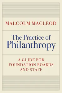 The Practice of Philanthropy_cover