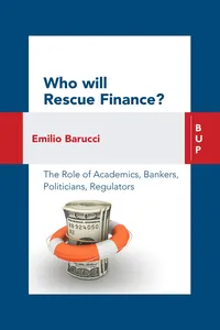 Who will Rescue Finance?_cover