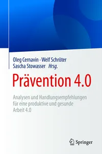 Prävention 4.0_cover