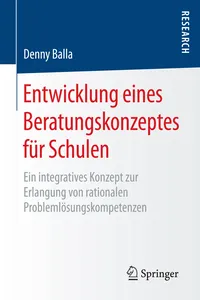 Entwicklung eines Beratungskonzeptes für Schulen_cover