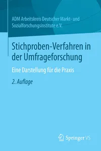 Stichproben-Verfahren in der Umfrageforschung_cover