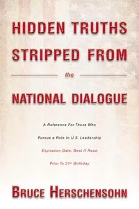 Hidden Truths Stripped From the National Dialogue_cover