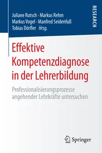 Effektive Kompetenzdiagnose in der Lehrerbildung_cover