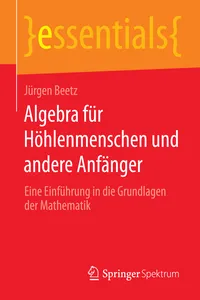 Algebra für Höhlenmenschen und andere Anfänger_cover