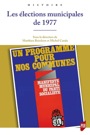 Les élections municipales de 1977