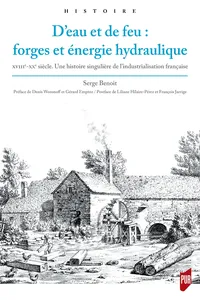 D’eau et de feu : forges et énergie hydraulique_cover