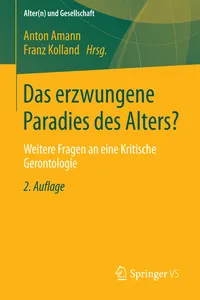 Das erzwungene Paradies des Alters?_cover