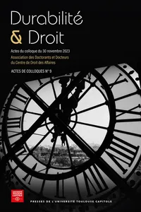 Durabilité & Droit_cover