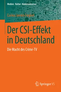 Der CSI-Effekt in Deutschland_cover