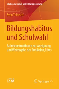 Bildungshabitus und Schulwahl_cover