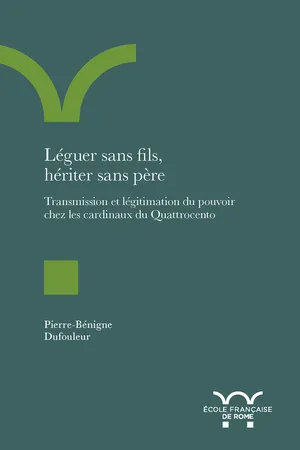 Léguer sans fils, hériter sans père