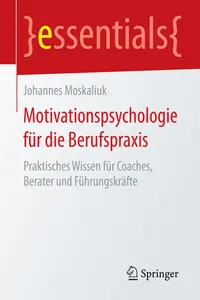 Motivationspsychologie für die Berufspraxis_cover