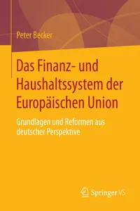 Das Finanz- und Haushaltssystem der Europäischen Union_cover