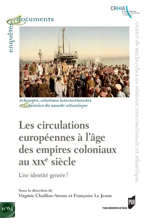 Les circulations européennes à l’âge des Empires coloniaux au xixe siècle