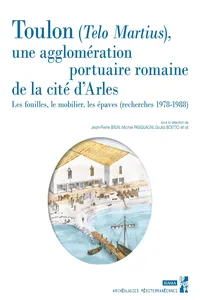 Toulon, une agglomération portuaire romaine de la cité d’Arles_cover
