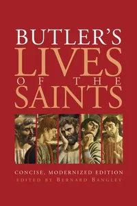 Butler's Lives of the Saints: Concise, Modernized Edition_cover
