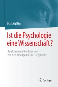 Ist die Psychologie eine Wissenschaft?_cover
