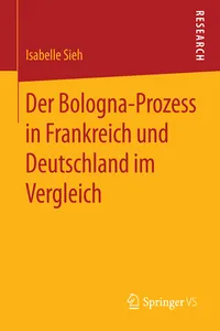 Der Bologna-Prozess in Frankreich und Deutschland im Vergleich_cover