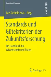 Standards und Gütekriterien der Zukunftsforschung_cover