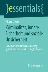 Kriminalität, innere Sicherheit und soziale Unsicherheit_cover