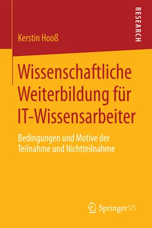 Wissenschaftliche Weiterbildung für IT-Wissensarbeiter