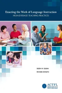 Enacting the Work of Language Instruction, Vol. 1_cover