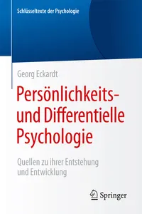 Persönlichkeits- und Differentielle Psychologie_cover
