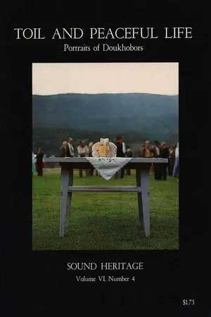 Toil and a Peaceful Life