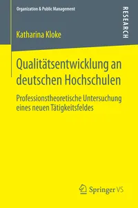 Qualitätsentwicklung an deutschen Hochschulen_cover