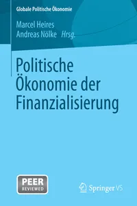 Politische Ökonomie der Finanzialisierung_cover