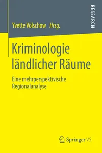 Kriminologie ländlicher Räume_cover